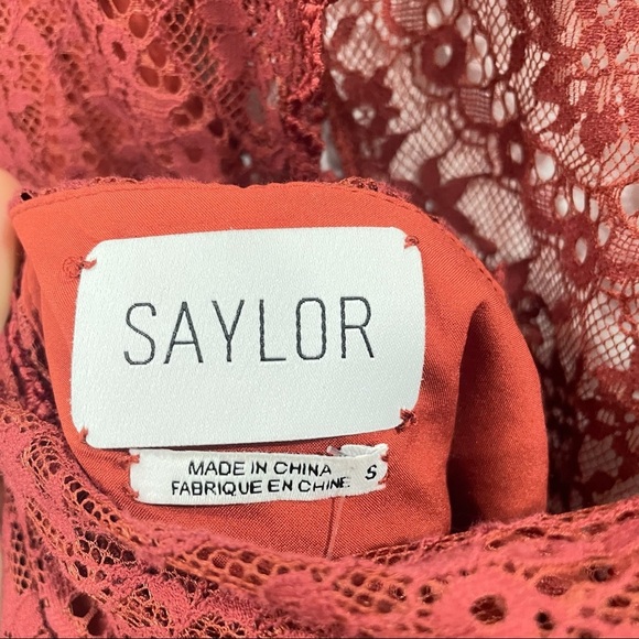 Revolve NWT Saylor Celia Dress in Russet Size S - Picture 12 of 13